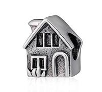 Breloque maison en argent sterling 925 pour bracelet Pandora (A)
