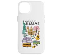 Breloque Meet Me in Alabama Landmarks Coque pour iPhone 14 Plus