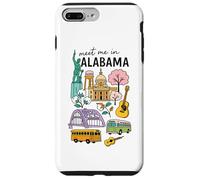 Breloque Meet Me in Alabama Landmarks Coque pour iPhone 7 Plus/8 Plus
