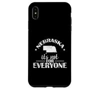Breloque Nebraska Not for Everyone Rugh Coque pour iPhone XS Max
