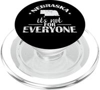 Breloque Nebraska Not for Everyone Rugh PopSockets PopGrip pour MagSafe