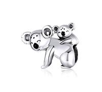 Breloque oiseau en argent sterling pour bracelets Pandora (breloque koala)