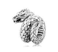 Breloque oiseau en argent sterling pour bracelets Pandora (Loong)