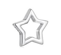 Breloque originale en argent sterling 925 compatible avec les bracelets et colliers Pandora pour femmes, keineKeine Größe verfügbar, Argent sterling, Zircone cubique créé