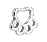 Breloque originale en argent sterling 925 compatible avec les bracelets et colliers Pandora pour femmes, keineKeine Größe verfügbar, Argent sterling, Zircone cubique créé
