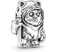 Breloque Ours Ewok en argent 925 compatible avec les bracelets Pandora, Trollbeads, Chamilia, Biagi et beaucoup d'autres