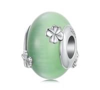 Breloque papillon verte en argent sterling 925 pour bracelet, accessoires de bijoux à faire soi-même