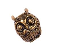 Breloque porte-bonheur en laiton hibou lions Accessoire de bijoux tendance pour jeunes adultes et amateurs de mode Accessoire de bijoux unique, taille unique, Comme décrit, Comme décrit.