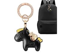 Breloque pour sac à dos de cheval | Nouvel An chinois 2026 | Décoration de Nouvel An 2026 pour sac à main, sac à dos, voiture, bureau, voyage, vacances, festival du printemps pour adultes, enfants