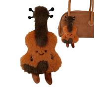Breloque sac en peluche, sac à dos mignon en peluche | Pendentif créatif en forme de violon, porte-clés mignon, sac à dos - Caricon magique - pour filles et femmes, durabilité assurée