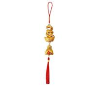Breloque serpent porte-bonheur pour le Nouvel An chinois 2025 à suspendre pour le Nouvel An chinois Fengshu_i Décoration orientale porte-bonheur pour la maison, la richesse, le succès, la chance
