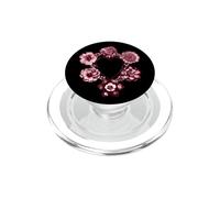 Breloque Vintage avec Fleurs Roses Style Maison de Campagne Antique du sud PopSockets PopGrip pour MagSafe