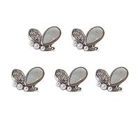 Breloques à ongles en forme de cœur/couronne en zircon - En alliage - Strass étincelants - Pour femme et fille