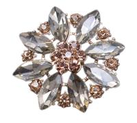 Breloques artistiques en alliage avec, pour la fabrication de bijoux et les embellissements créatifs, broche artisanale en alliage de