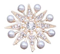 Breloques artistiques en alliage avec, pour la fabrication de bijoux et les embellissements créatifs, broche artisanale en alliage de