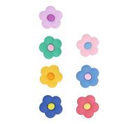 Breloques d ' accessoires de de plage en caoutchouc, Inserts d ' accessoires fourre-tout en caoutchouc, jolies breloques de décoration en forme de fleur d ' étoile de mer