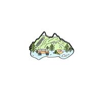 Breloques De Chaussures En Alliage De Beaux Paysages,Montagnes De La Lune,Décoration De Chaussures Pour Enfants,Cadeaux De Noël Mignons Kawaii,Vente De - Type Style-3