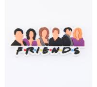 Breloques De Chaussures Friends,Drame Américain Classique,Décoration De Chaussures,Chat Malpistolet Ant,Accessoires Central Perk,Joey Everg - Type P5978