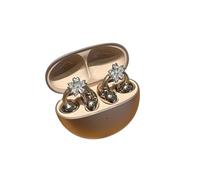 Breloques décoratives en strass compatibles avec Oppo Enco Clip2, accessoires d'écouteurs en cristal scintillant pour usage quotidien (fleur de cerisier)