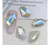 Breloques En Forme De Cœur Pour Ongles 10 Pièces/ensemble Gouttelettes D'eau Gemmes Papillon Décoration Artistique Pour Ongles En Acrylique