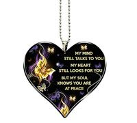 Breloques en forme de cœur pour rétroviseur, pendentif Love Auto, accessoires de rétroviseur de voiture | pour sac à dos, intérieur, véhicule, filles, femmes, hommes