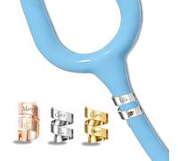 Breloques personnalisées pour stéthoscope, plaques nominatives sur mesure - Accessoires pour infirmiers, vétérinaires, médecins et étudiants en soins infirmiers (Breloque stéthoscope personnalisée)