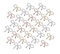 Breloques pour Ongles Nœud en Alliage, Décorations Manucure | Lot en Paquet de Rangement, Usage Quotidien et Banquet, pour Filles et Femmes, Léger et Décoratif