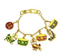 Breloques Trio de lions à suspendre Feng Shui Harmonie et équilibre Paix Sagesse chinoise Taoïsme Cadeau Nouvel An (GW5343)