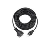 Bremaxx AT-N05V3V3-F 3G1,5 - Rallonge de câble d'alimentation - CEE 7/4 (F) pour power CEE 7/7 (M) - CA 300/500 V - 10 m - noir - Autriche