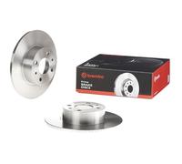 Brembo Disque de frein 08.3126.14 Arrière – Jeu de 2 pour Fiat Bravo II 251 mm