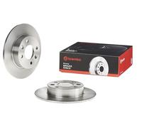 Brembo Disque de frein avant 08.3147.14 Ø238 mm Ép. 8 mm Hauteur 41 mm Jeu de 2 disques pour Renault