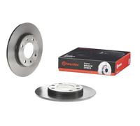 Disque de frein BREMBO 8533411 arrière, plein, 1 pièce