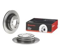 2x Disque de frein plein 08.6917.11 BREMBO pour BMW 5