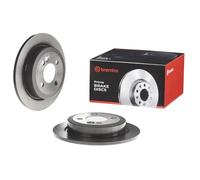 Brembo 08.9163.21 - Disque de Frein Arrière avec revêtement anti-corrosion UV - Jeu de 2 disques