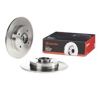 Brembo 08.9512.17 Disque de Frein Arrière avec roulement intégré et ABS - 1 Disque