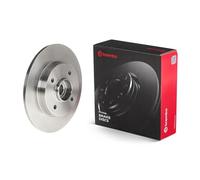 Brembo 08.9512.17 Disque de Frein Arrière avec roulement intégré et ABS - 1 Disque