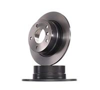 BREMBO 08.9859.81 2x Disque de frein Arrière Ø280mm Hauteur: 75mm Épaisseur: 10mm Plein Compatible avec BMW Z4 Roadster E85