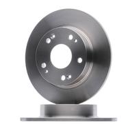 Brembo Disques de frein arrière 08.A147.10 – Jeu de 2, Ø260 mm, H42 mm, Ép. 9 mm (plein)