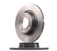 Disque de frein BREMBO 08A45611 arrière, plein, 1 pièce