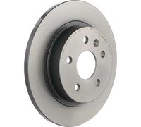 Disque de frein BREMBO 08B35711 arrière, plein, 1 pièce