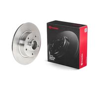 BREMBO 08.B391.37 2x Disque de frein Arrière Ø260mm Hauteur: 86mm Épaisseur: 8mm plein
