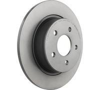 Disque de frein BREMBO 08B60111 arrière, plein, 1 pièce