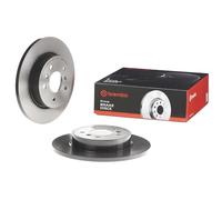 Brembo Disque de frein 08C54611 – arrière, plein – 1 pièce