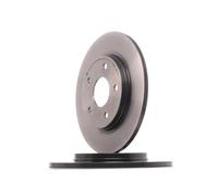 Disque de frein BREMBO 08N12311 arrière, plein, 1 pièce