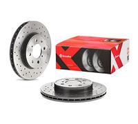 Brembo 08.N123.11 - Disque de Frein Arrière avec revêtement anti-corrosion UV - Jeu de 2 disques