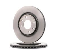Brembo 09.4987.21 - Disque du Frein Avant avec revêtement anti-corrosion UV - Jeu de 2 disques