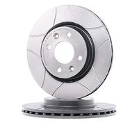 BREMBO 09.5802.76 2x Disque de frein Avant Ø259mm Hauteur: 41mm Épaisseur: 20,6mm ventilé de l'intérieur rainuré