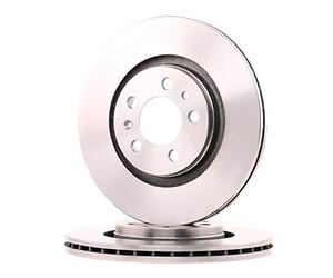 BREMBO 09.7012.14 2x Disque de frein Avant Ø280mm Hauteur: 37mm Épaisseur: 22mm ventilé de l'intérieur