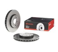 Brembo Disque de frein avant 09.8304.21 – Revêtement anti-corrosion UV – Jeu de 2 disques