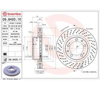 BREMBO 09.8420.11 Disque de frein